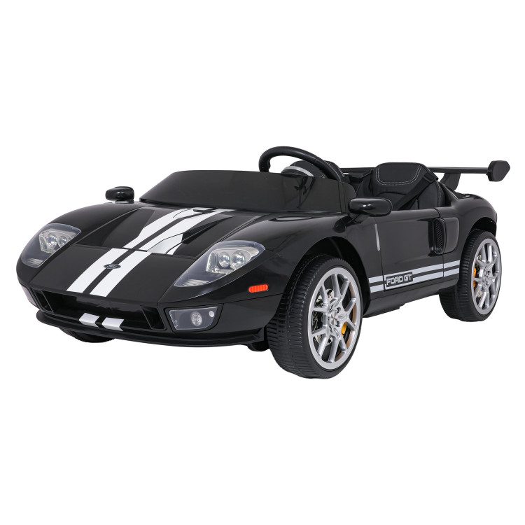 Elektrické autíčko Ford GT - dvojmiestne, čierne